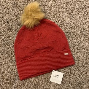 Coach Beanie NWT